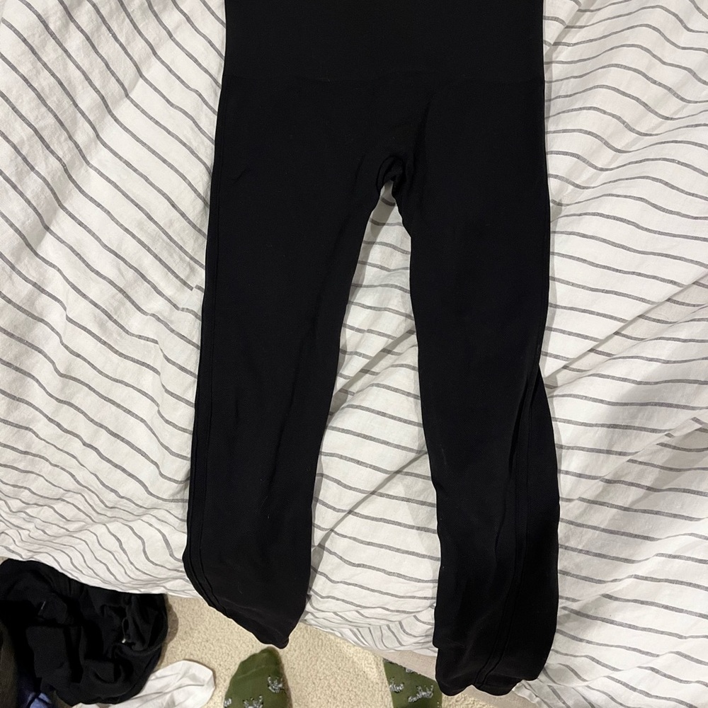 Spanx black leggings